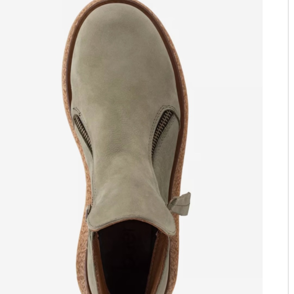 Bueno Phoenix Olive suede bootie, 10.5/41 , PG1463 - Picture 2 of 11